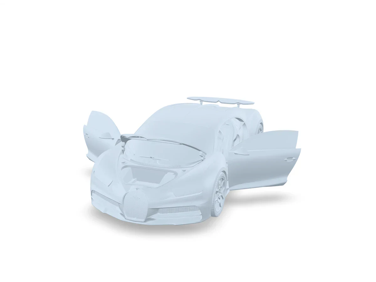 Aperçu du modèle Bugatti Chiron